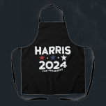 Delantal Kamala Harris 2024 por campaña electoral presidenc<br><div class="desc">Kamala Harris 2024 por campaña electoral presidencial</div>