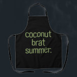 Delantal Kamala Harris Coconut Brat Summer 2024<br><div class="desc">Kamala Harris Coconut Brat Summer 2024</div>