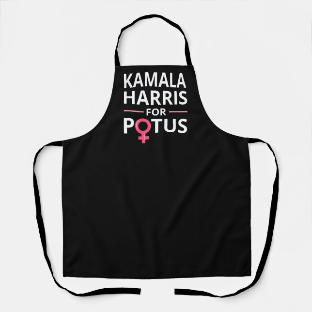 Delantal Kamala Harris por POTUS I (Anverso)