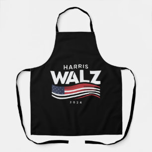 Delantal Kamala Harris Tim Walz Vals 2024 Elección