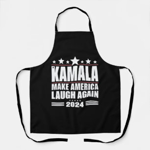 Delantal Kamala Haz que América se Ría de Nuevo Bandera Ame
