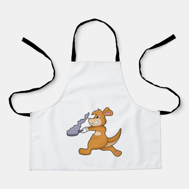 Delantal Kangaroo: Cocina con Pan (Anverso)