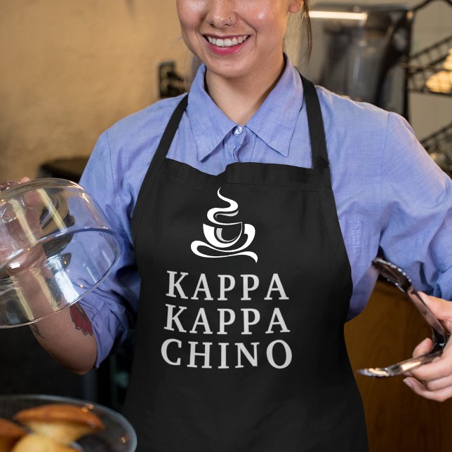 Delantal Kappa Kappa Chino Coffee Shop Life (Subido por el creador)