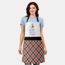 Delantal Kappa Kappa Chino Funny Coffee Lover