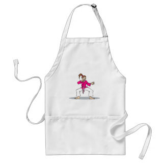 Delantal Karate rosado