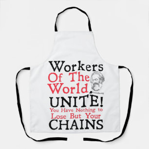 Delantal Karl Marx Socialism Apron