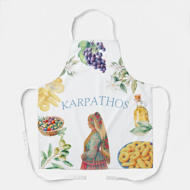 Delantal Karpathia  (Anverso)