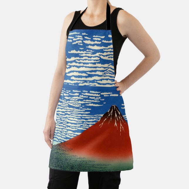 Delantal Katsushika Hokusai - Buen Viento, Buenos Días (in situ)