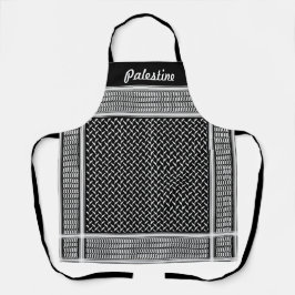 Delantal Keffiyeh palestino