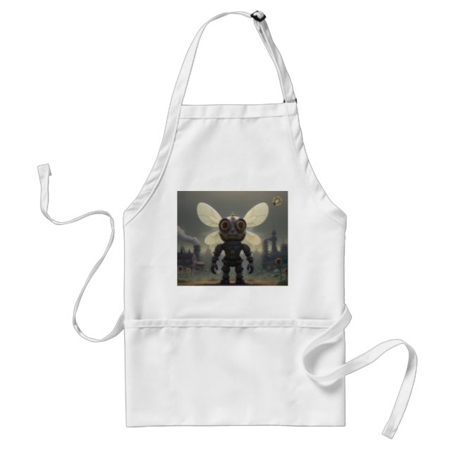 Delantal Keukenschort Steampunk Bee Bob's Bees (Frente)