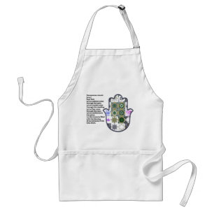Delantal Khamsa Hand Apron 1 Propietario
