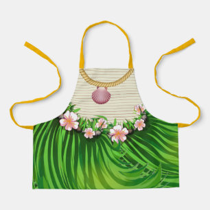 Delantal Kids Luau o Let's Just Hula Apron