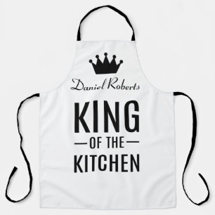 Delantal King de cocina personalizado