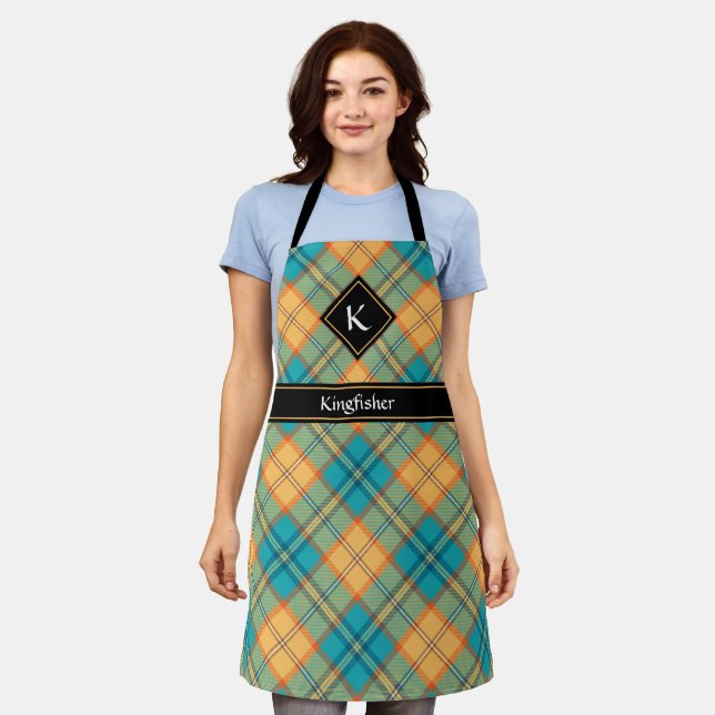 Delantal Kingfisher Tartan Apron (Gastado)