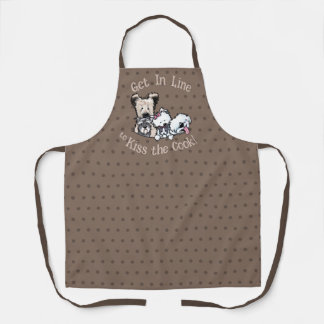 Delantal KiniArt Pocket Cachorros Perro Apron