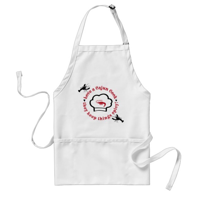 Delantal Kiss a Cajun Cook Apron (Frente)