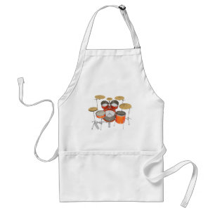 Delantal Kit de batería naranja: