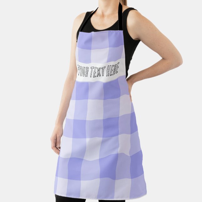 Delantal Kitschy Vintage Retro Gingham (in situ)