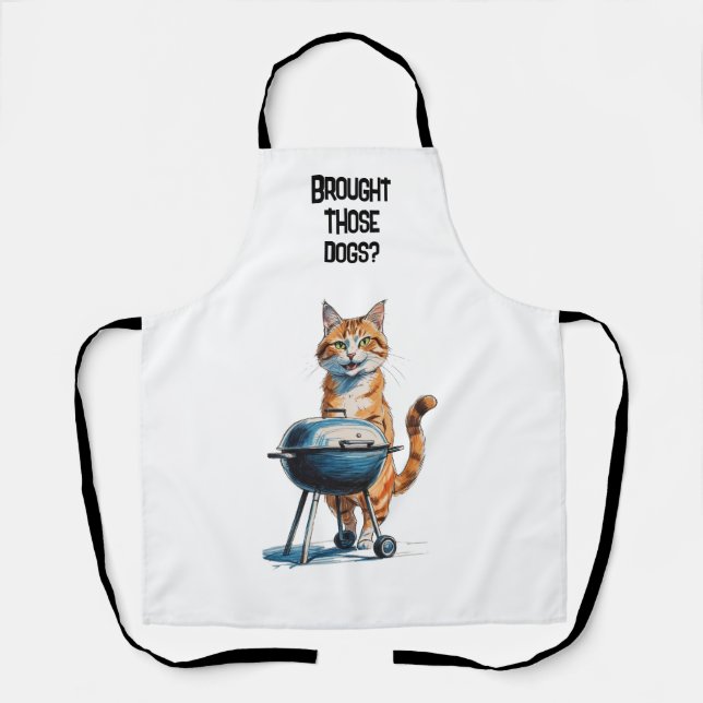 Delantal Kitty BBQ (Anverso)