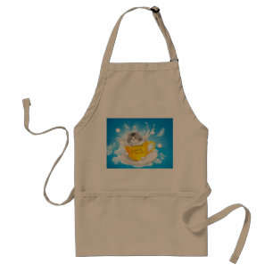 Delantal Kitty en taza