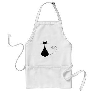 Delantal Kitty negro 4