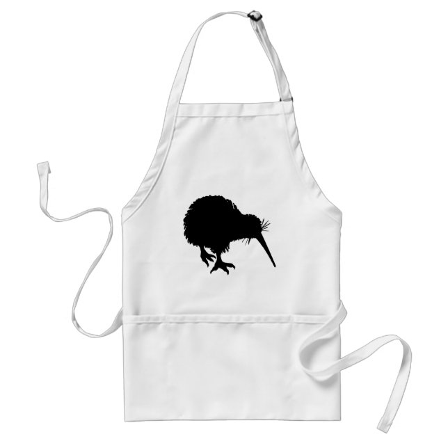 Delantal Kiwi Silhouette (Frente)