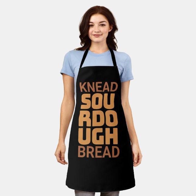 Delantal Knead Sourdough Bread Baker Bread (Gastado)