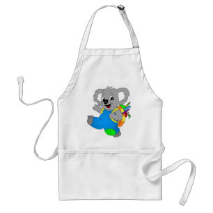 Delantal Koala Bear with backpack