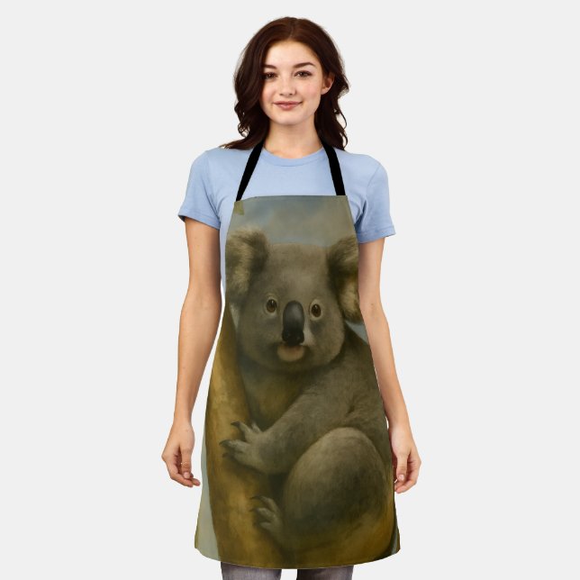 Delantal Koala en una luz tranquila (Gastado)