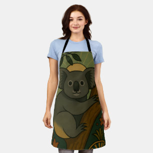 Delantal Koala ornamental en Mandala Botánica