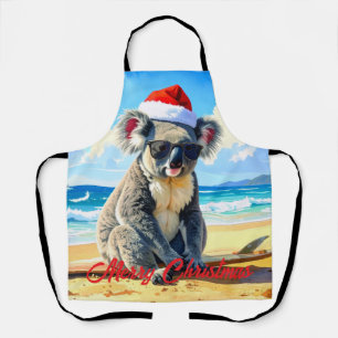 Delantal Koala Sombrero de Santa Sol y Oleaje 