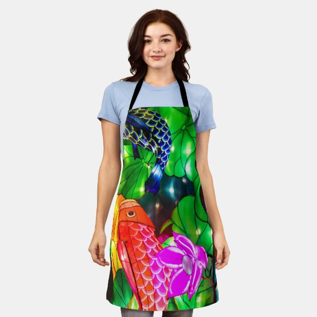Delantal Koi Iluminado (Gastado)