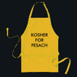 DELANTAL  KOSHER PARA PESACH<br><div class="desc">TODOS LOS FRUMSTERS SABEN PORQUÉ USTED NECESITA UN DELANTAL A ESTRENAR PARA EL PASSOVER. Vea nuestros otros artículos de Frumster en: www.zazzle.com/INTHEPRESENT*</div>