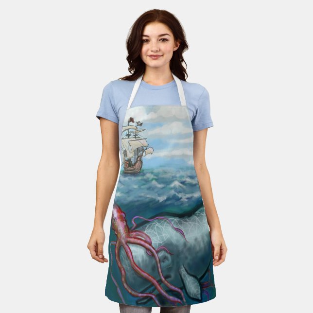 Delantal Kraken Apron (Gastado)