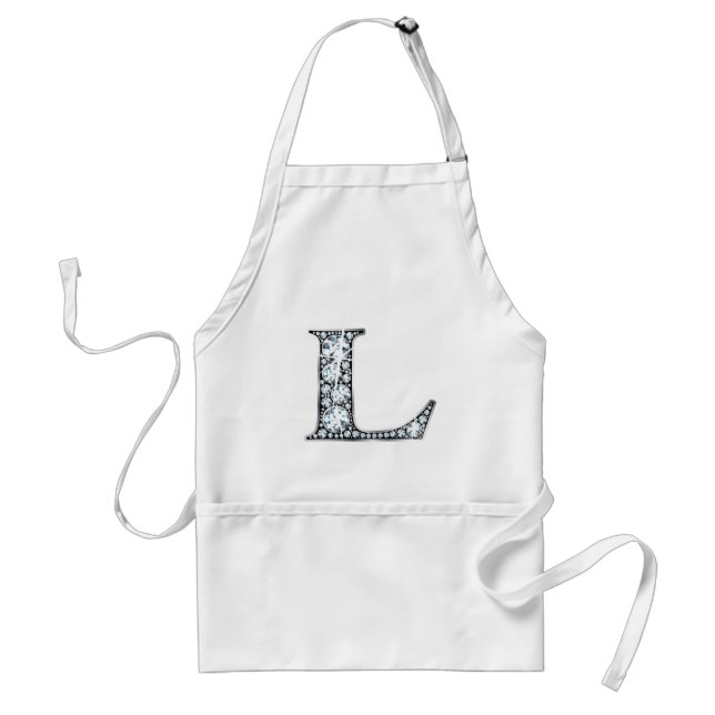 Delantal "L" Diamond Bling Apron (Frente)