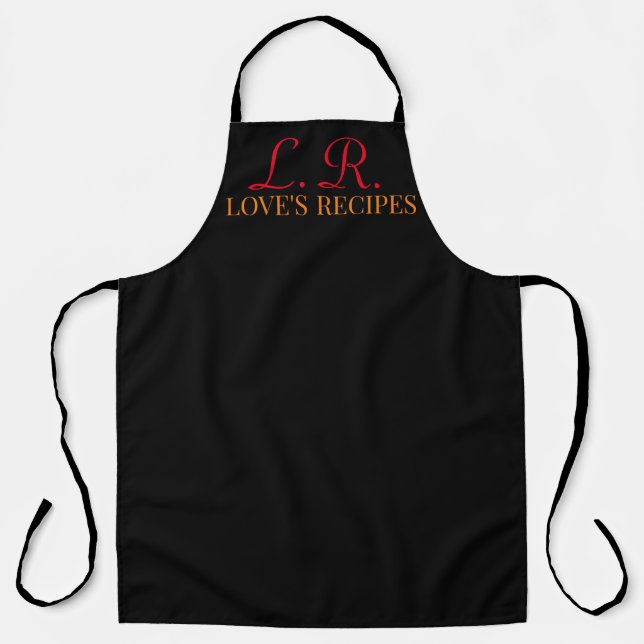 Delantal L. R. Apron (Anverso)