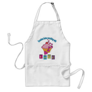 Delantal La abuela hornea con amor