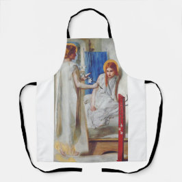 Delantal La Anunciación por Dante Gabriel Rossetti