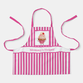 Delantal La ayudante de mamá se cuelga de hornear niños