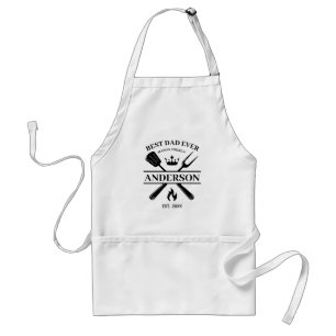 Delantal La barbacoa del Rey de barbacoa personalizada   Me