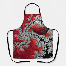 Delantal La belleza de Mandelbrots Apron