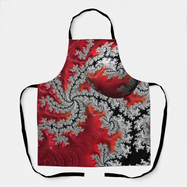 Delantal La belleza de Mandelbrots Apron (Anverso)