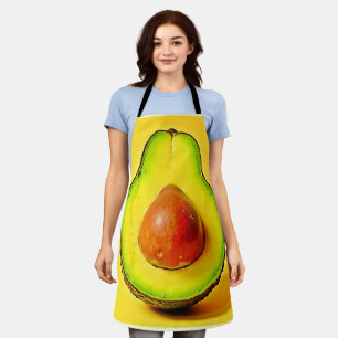 Delantal La belleza de un diseño de aguacate saludable
