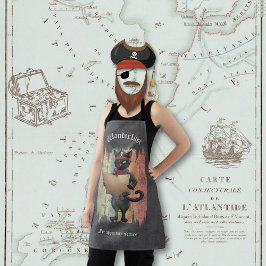 Delantal La búsqueda del atardecer de Kitty Buccaneer