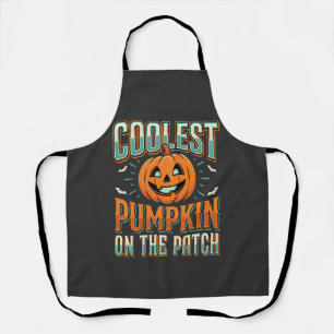 Delantal La Calabaza Más Genial Del Diseño De Halloween Pat
