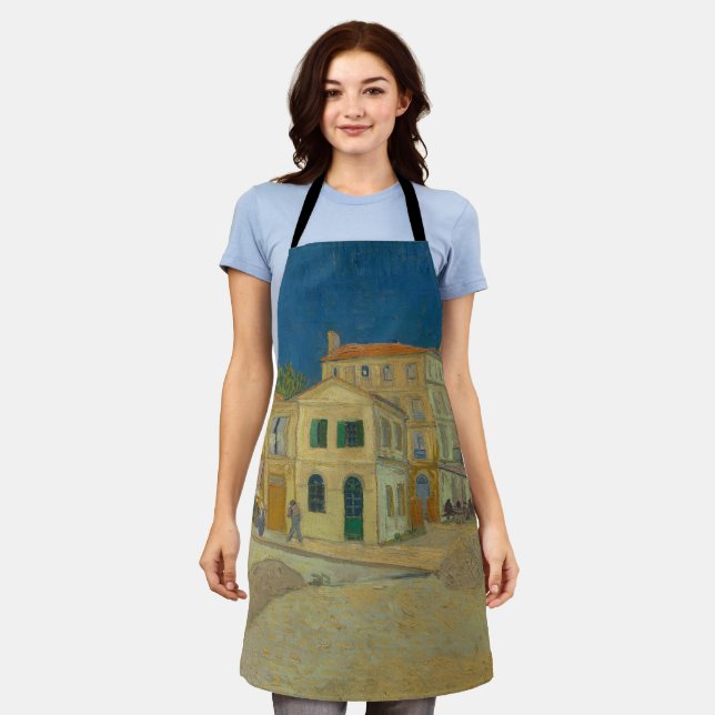 Delantal La Casa Amarilla - Vincent van Gogh (Gastado)