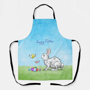 Delantal La caza de huevos de Easter Bunny