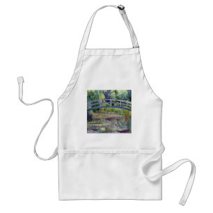 Delantal La charca del lirio de agua de Claude Monet