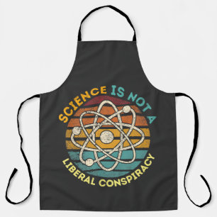 Delantal La ciencia no es una conspiración liberal