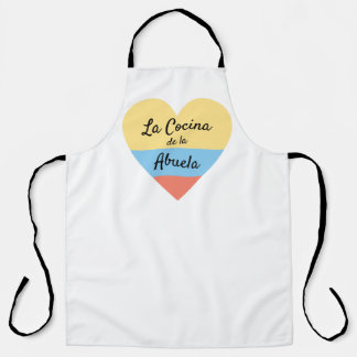 Delantal La Cocina de la Abuela Bandera Colombiana